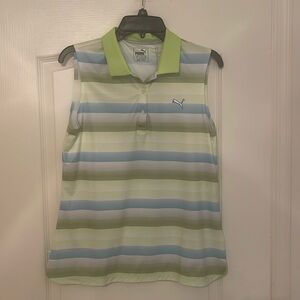 Multi color Puma sleeveless shirt, Medium size, Brand New
